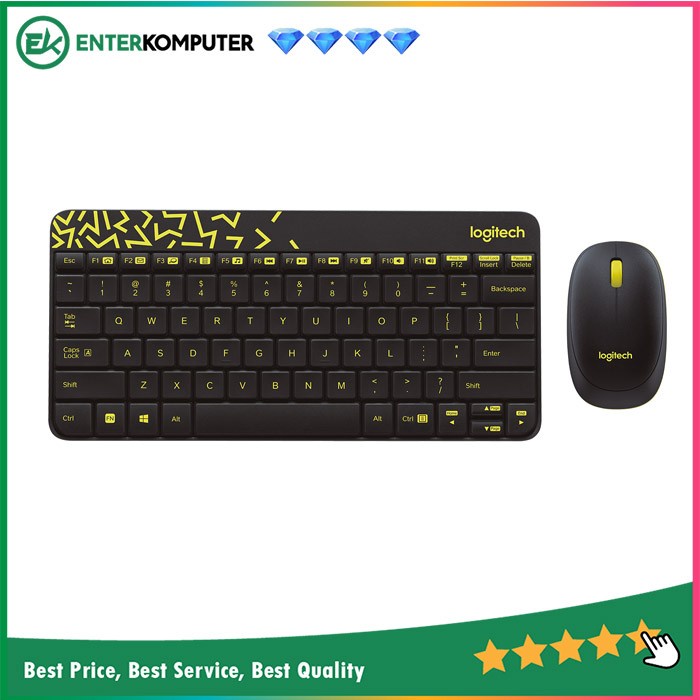 Keyboard Logitech Wireless Desktop MK240 Nano