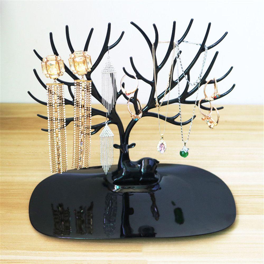 Chookyy Display Perhiasan Berdiri Fashion Anting Liontin Gelang Organizer