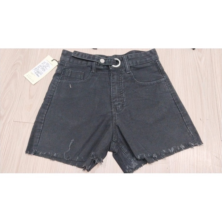 Nicebra Celana Wanita Streetwear Celana pendek wanita dewasa Jeans kekinian sobek ripped-jeans wanita celana 4071