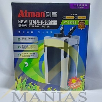 CANISTER FILTER ATMAN AT 3335S FILTER AQUARIUM AQUASCAPE