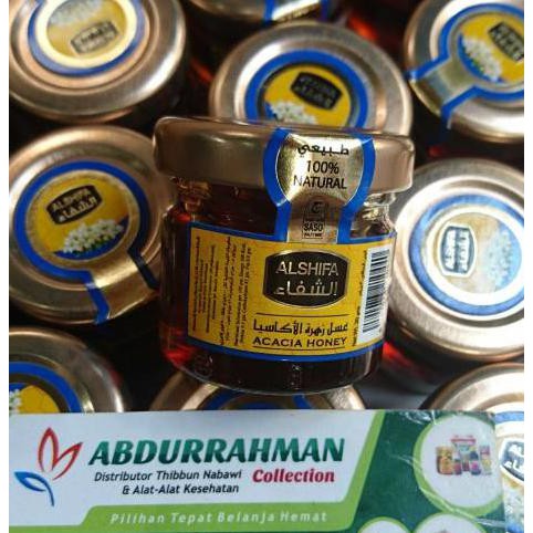 

PROMO ENAK MADU AL-SHIFA ACACIA HONEY 30 GRAM Terlaris