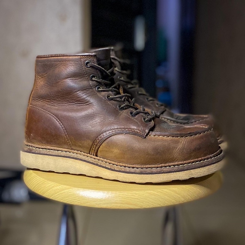 redwing boots 1907 “ moc toe “