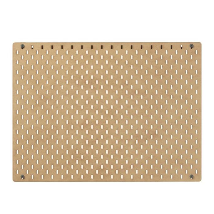 

Ikskadi papan berlubang papan workshop 76x56cm warna kayu pegboard