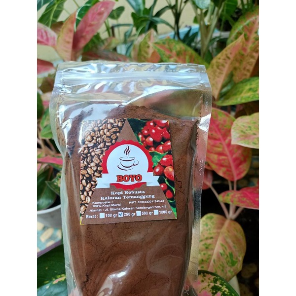 

Kopi Boyo Temanggung repack 250gr