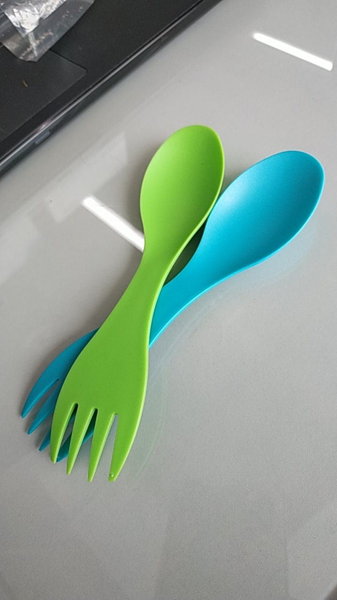 Technoplast Spoon Fork 2in1 Tropical Sendok Garpu 6pcs