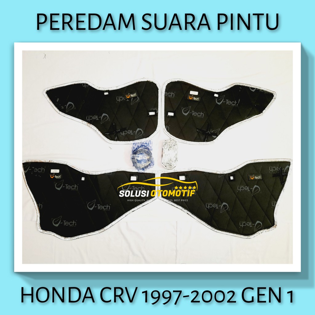 HONDA CRV 1997-2002 Gen 1 Peredam Suara Pintu Aksesoris Mobil VTECH Ori Plug n Play