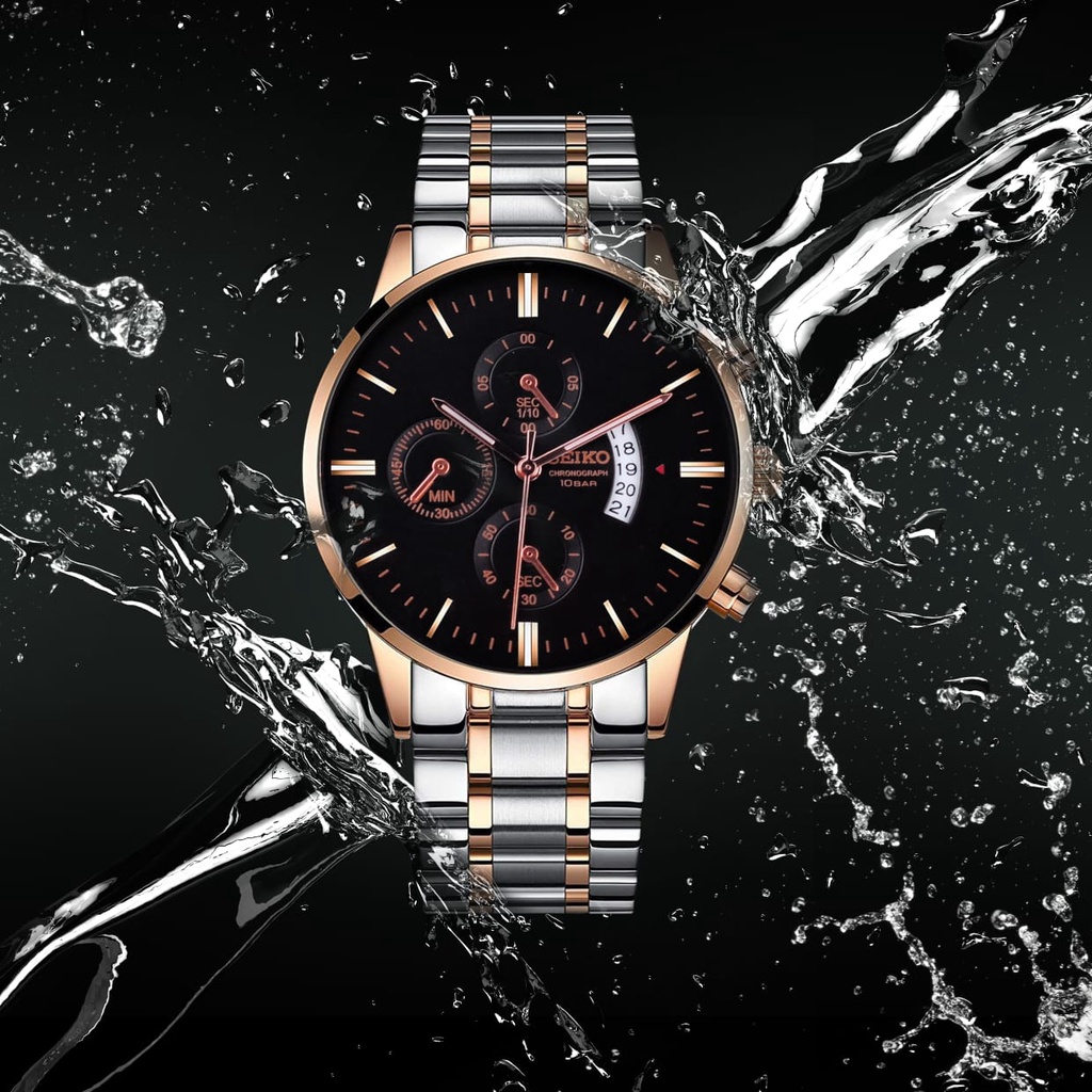 Jam Tangan Seiko Original Anti Air Terbaru / Jam Tangan Pria Analog Terlaris