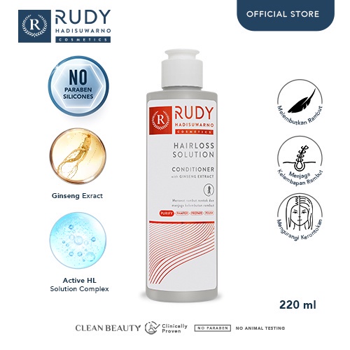 Rudy Hadisuwarno Cosmetics Hairloss Solution Conditioner 200ml - JB