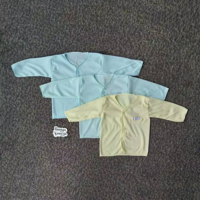 3 Pcs Baju Bayi Lengan Panjang New Born