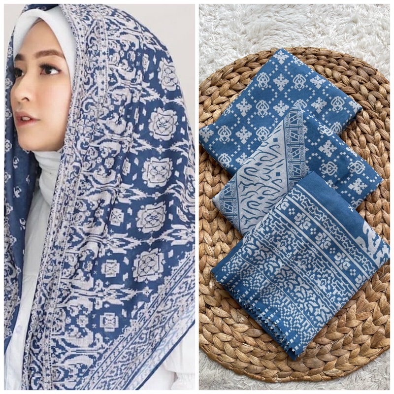 101 -150 KERUDUNG VOAL MOTIF SEGIEMPAT-150