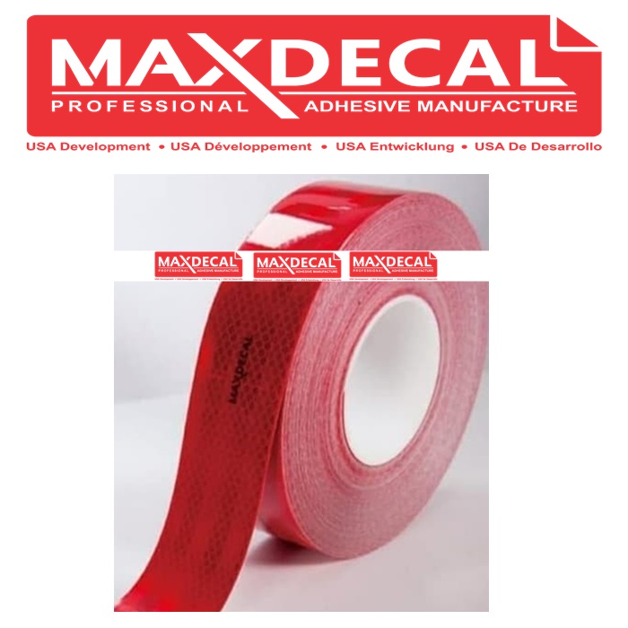 

Sticker HIP Maxdecal RS 983-12 Merah Ukuran 2in x 50 mtr