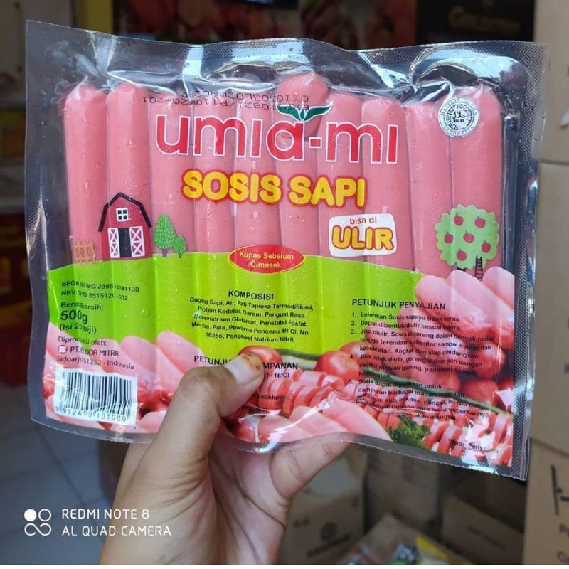 

Promo Sosis sapi Umiami 20 pcs 500gr