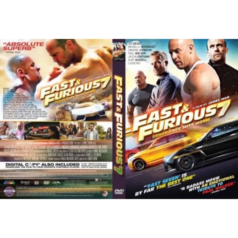 Dvd Fast & Furious 7 (2015)