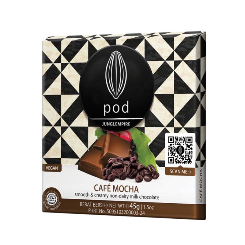 

podchocolate cafe mocha milik bali chocolate 45g