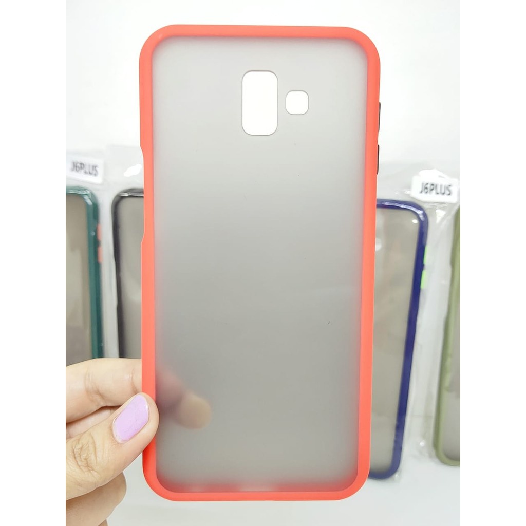 Bumper AERO CASE Samsung J6 Plus J610F 6.0 Inchi Premium Hardcase My Choice List Warna Matte