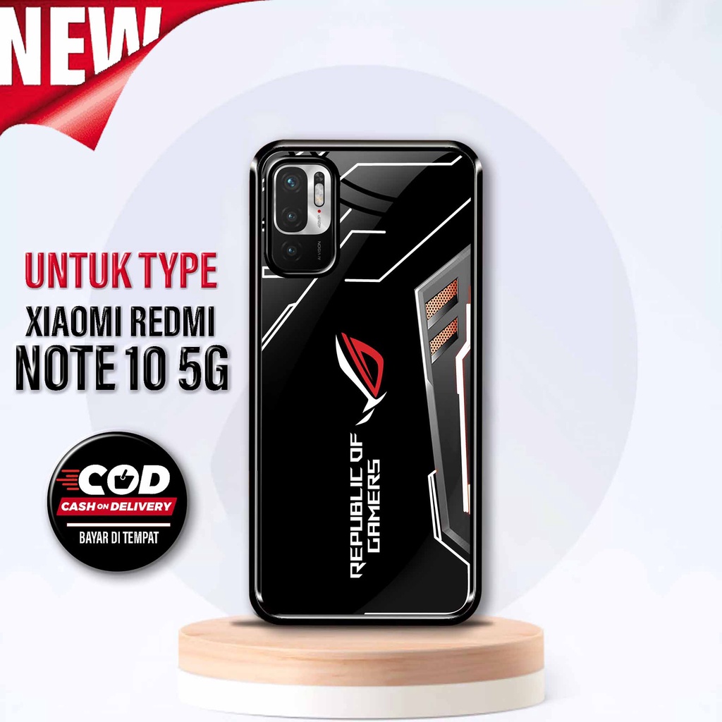 Case Redmi Note 10 5G - Hardcase Xiaomi Redmi Note 10 5G - Silikon Motif [ Game ] - Cassing Murah Re