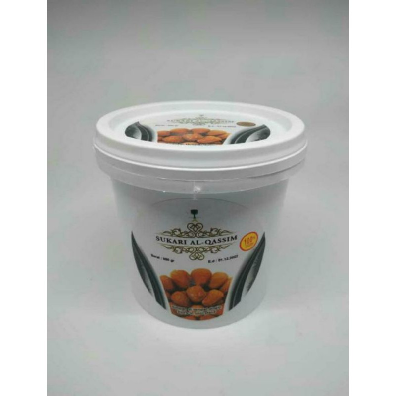 

Kurma sukari alqosim ember 850 gram | Kurma Basah Sukari | Kurma Legit