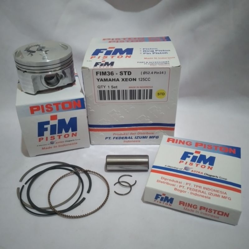 PISTON KIT FIM36 YAMAHA XEON PEN 14