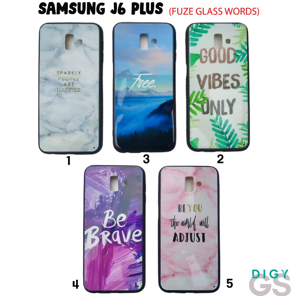 promo Murah Casing SAMS J6 PLUS Spider Motif henna word  Kayu Hardcase TPU case hp model cowok Fuze