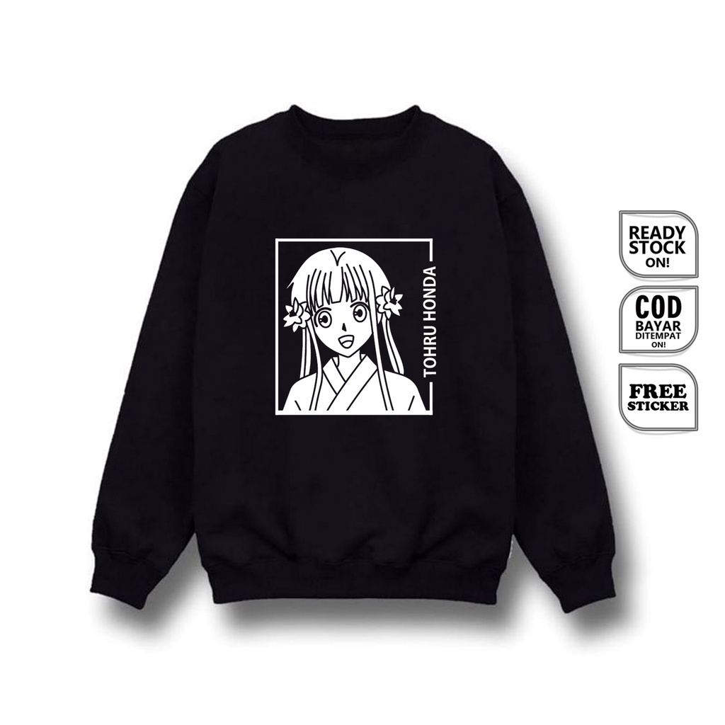 SWEATER ANIME MANGA TOHRU HONDA FRUITS BASKET WAIFU WIBU YUKI SOHMA ARISA SAKI DEATH OF KYOKO BAJU JEPANG COSPLAY JAPAN CULTURE KYO ISUZU SOHMA KURENO HAJIME - SIGN CLOTH