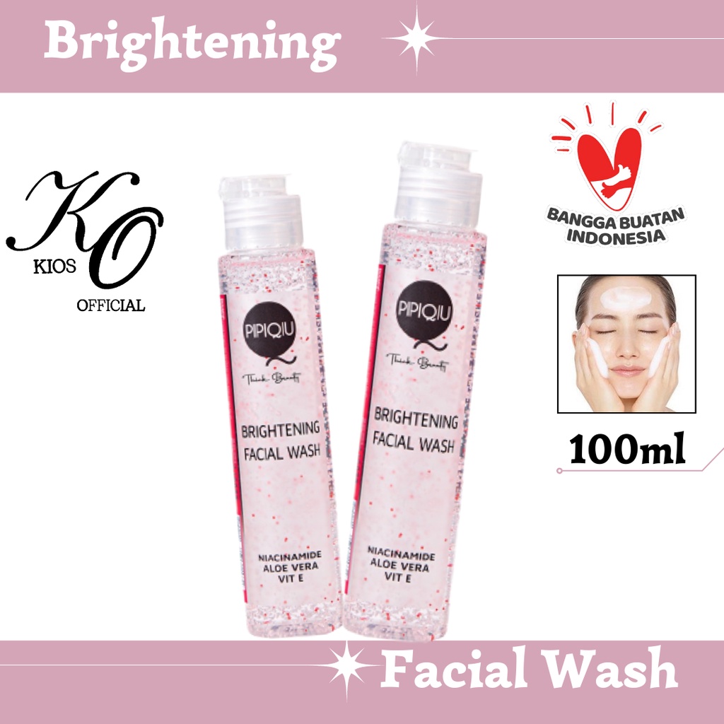 Pipiqiu Brightening Facial Wash 100ml