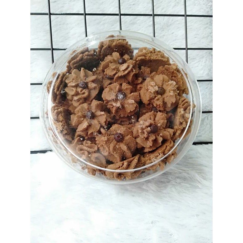

Snack Lebaran Mawar Coklat