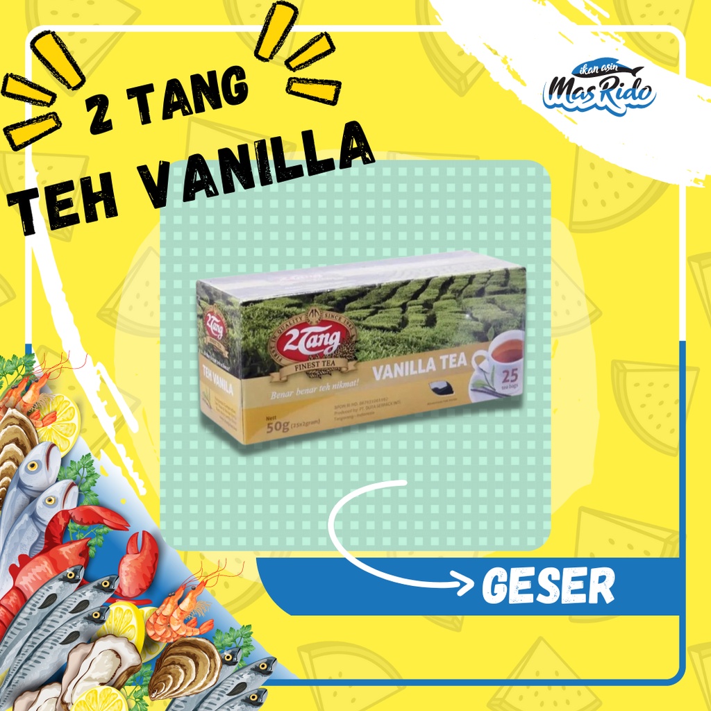 

Teh Celup Vanilla 2 Tang Teh Celup Rasa Vanilla Harga Termurah