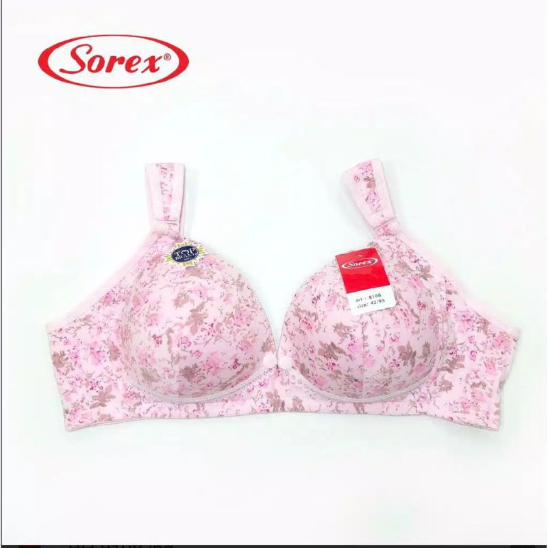 SOREX Bra Menyusui Motif 8108 Nursing bra Busa Tanpa kawat