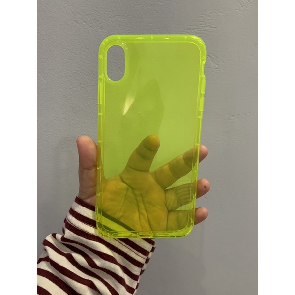 Neon Case Iphone XS Max (preloved)