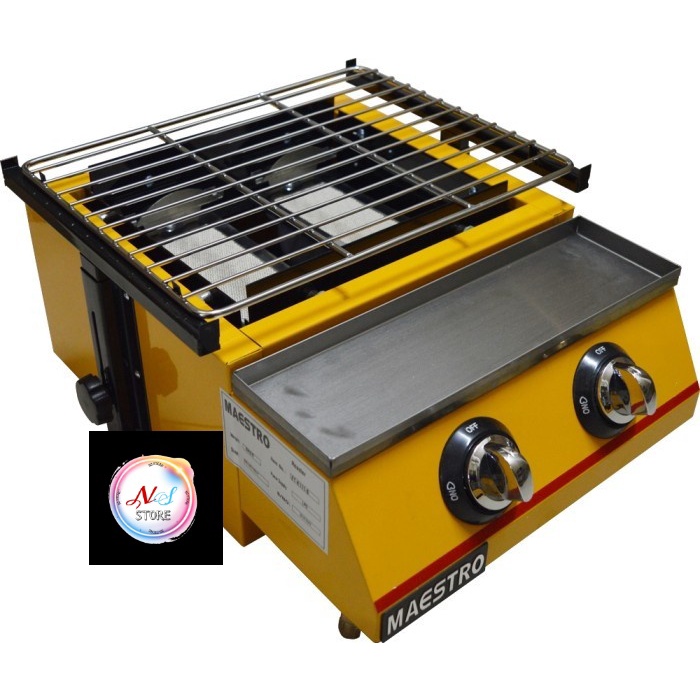 KOMPOR PEMANGGANG SOSIS Gas Roaster Maestro ET/MT-K111 2 Tungku