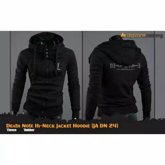 Jaket anime death note L hi neck