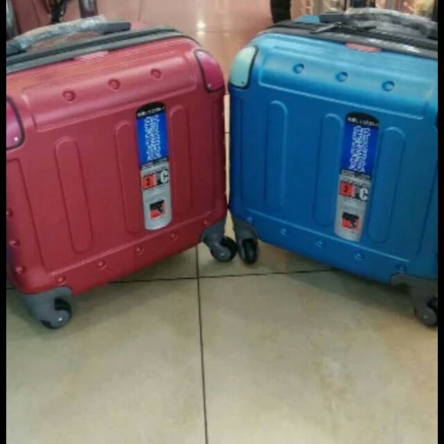 Koper Cabin pesawat orentina 4 roda putar