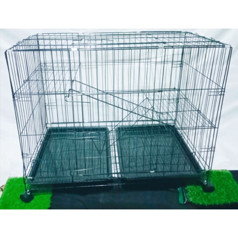 kandang kucing 2 tingkat