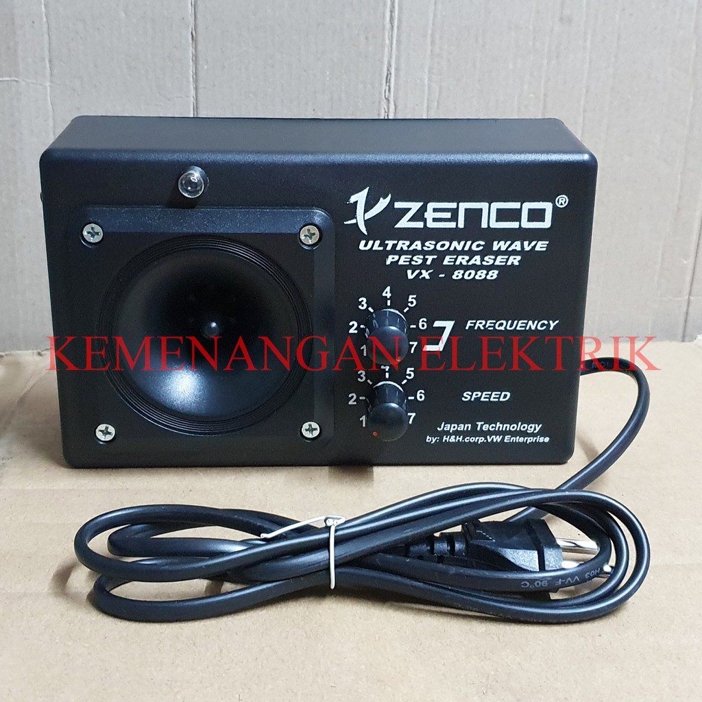 ALAT PENGUSIR TIKUS &amp; SERANGGA ULTRASONIC / PEST ERASER ZENCO VX 8088 / PENGUSIR SERANGGA LAIN