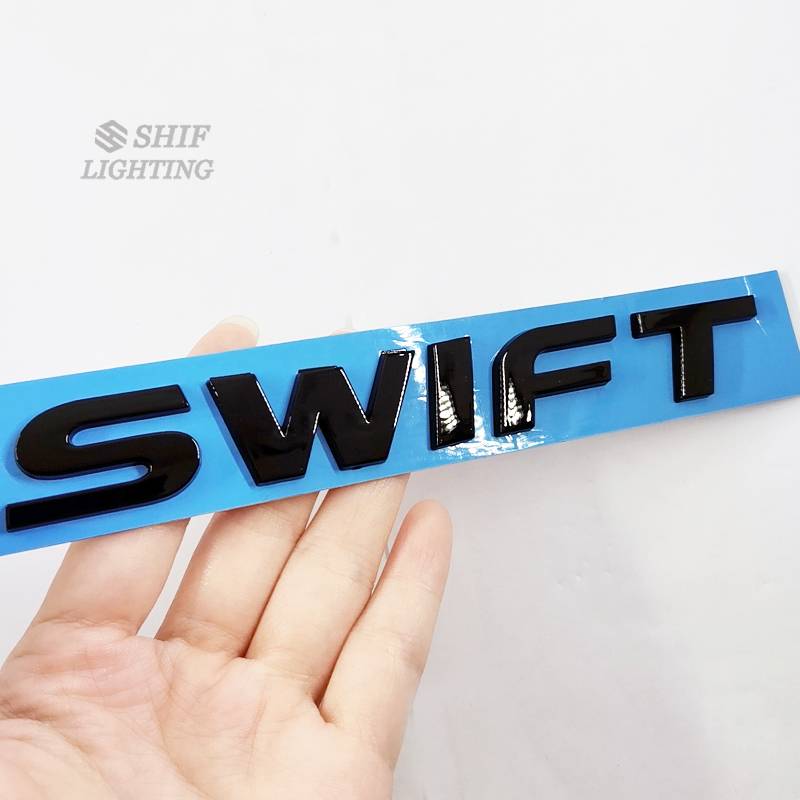 1pc Stiker Emblem Logo Swift Pengganti Bahan Abs Untuk Suzuki