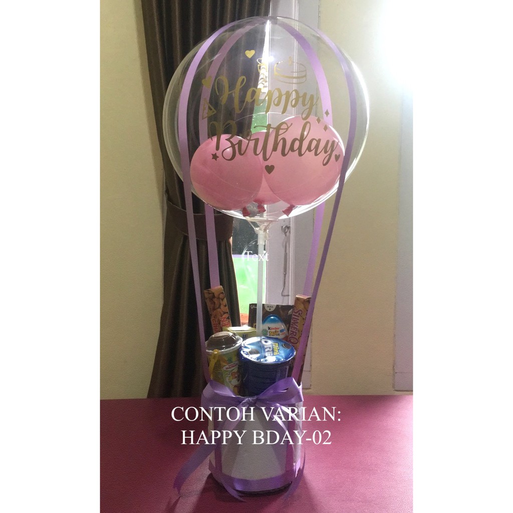 STICKER CUTTING BALON PVC BENING (custom stiker balloon hobo happy birthday graduation)