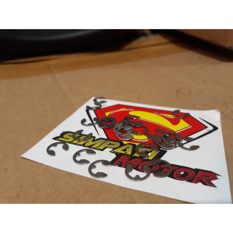 Circlip Klip Kampas Ganda 5mm Stainless Honda Beat Vario Spacy Scoopy dll