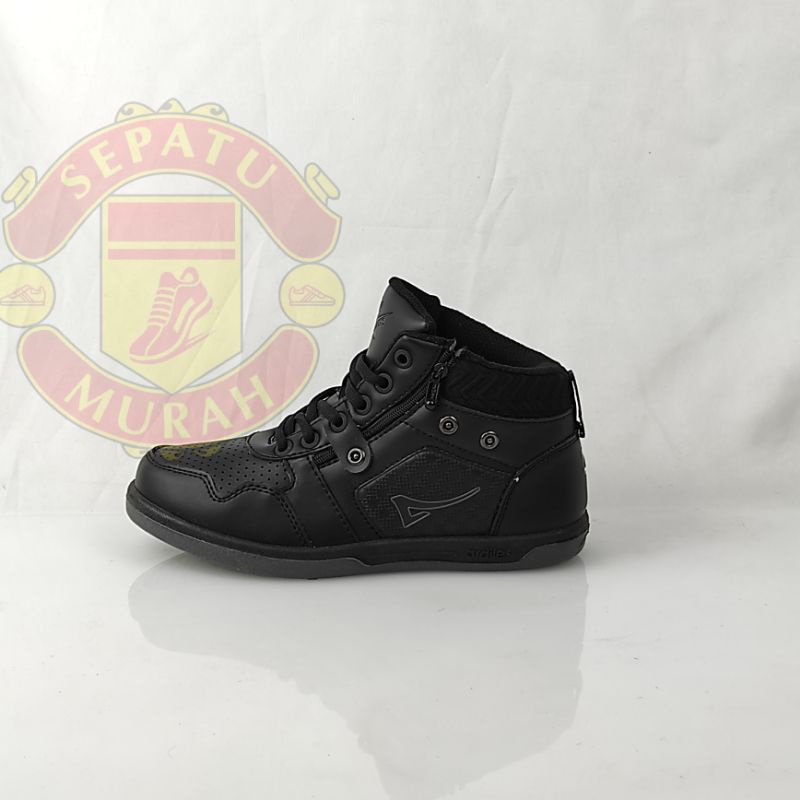 Sepatu Ardiles Anak Lelaki KINGJAY K HITAM/HITAM