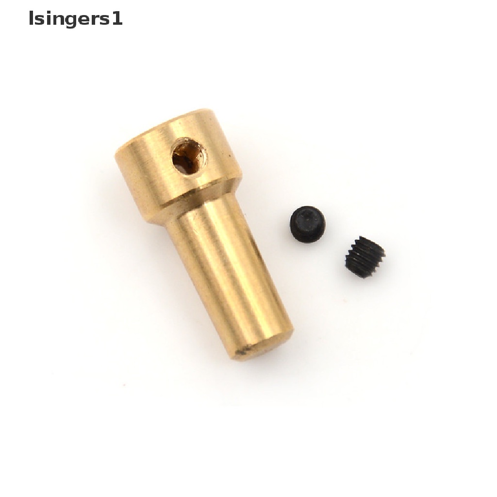 (lsingers1) Jt0 Coupling Motor Shaft Coupler Bor Elektrik 3.17mm Bahan Kuningan