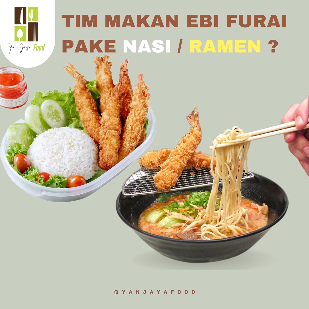 Ebi Furai Udang Tempura Size Besar isi 12 [320g]