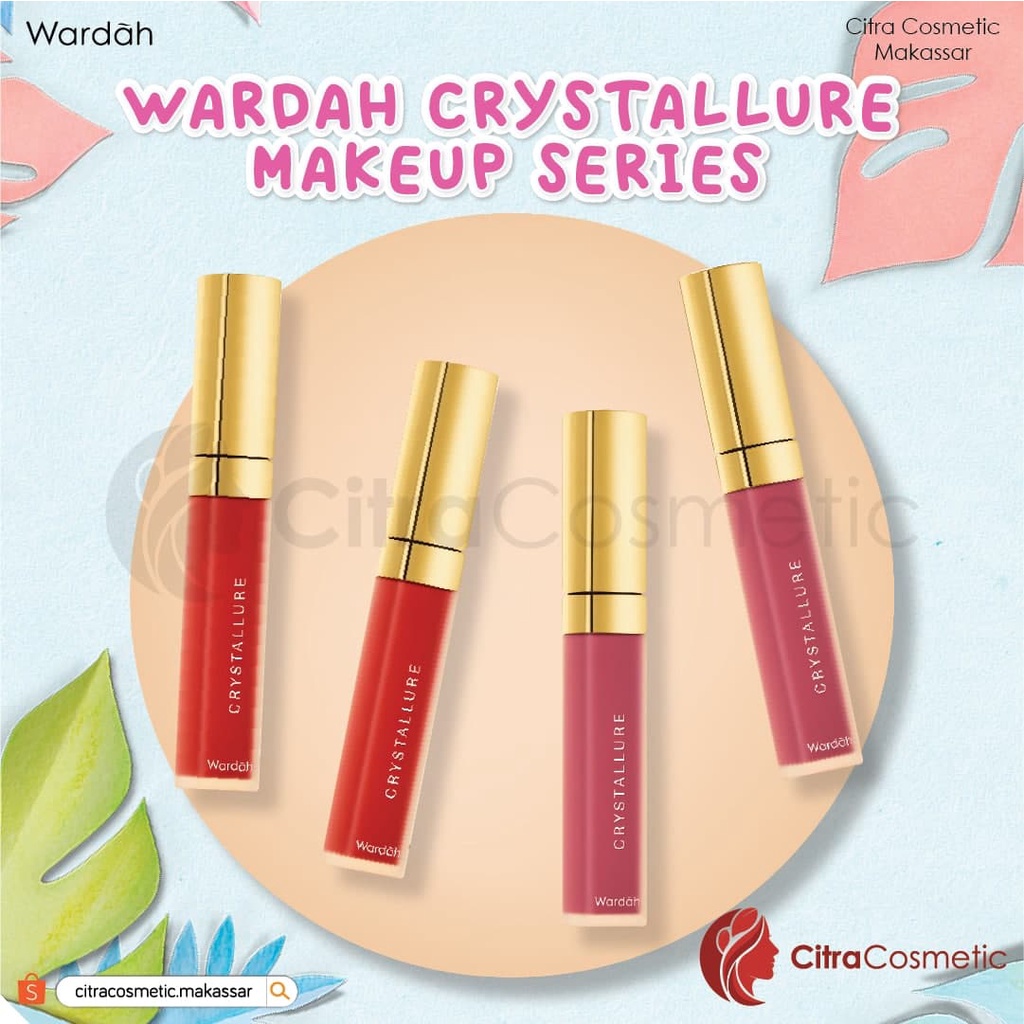 Wardah Crystallure Precious Liquid Lip Couture Series