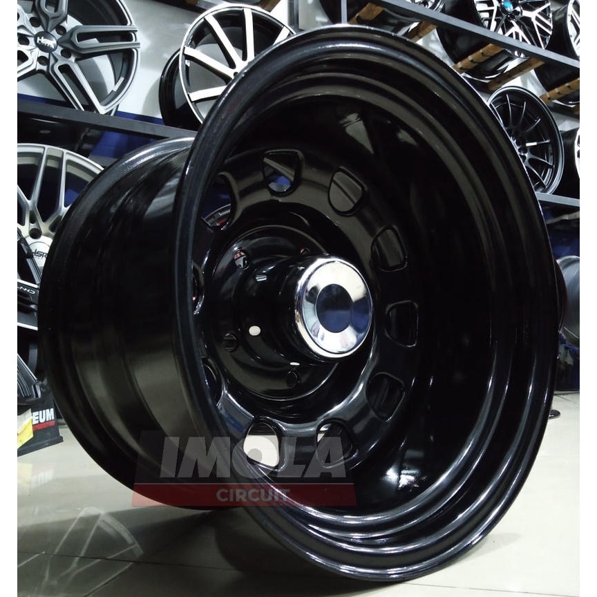 Velg mobil celong ring15 cocok untuk mobil katana jimny escudo feroza dll lebar 10 r15 pcd 5x139,7 e