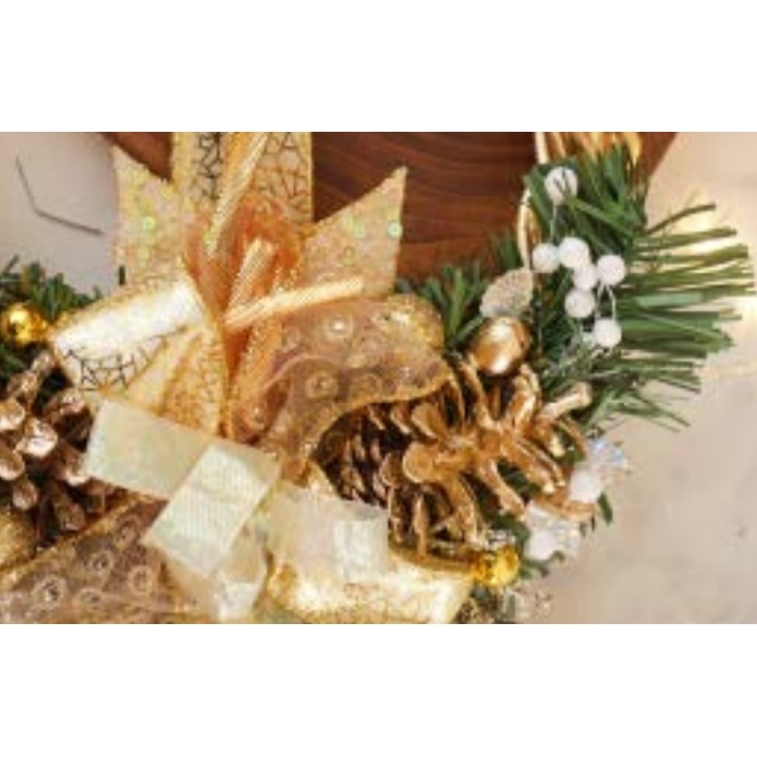 Pajangan Natal Wreath Small