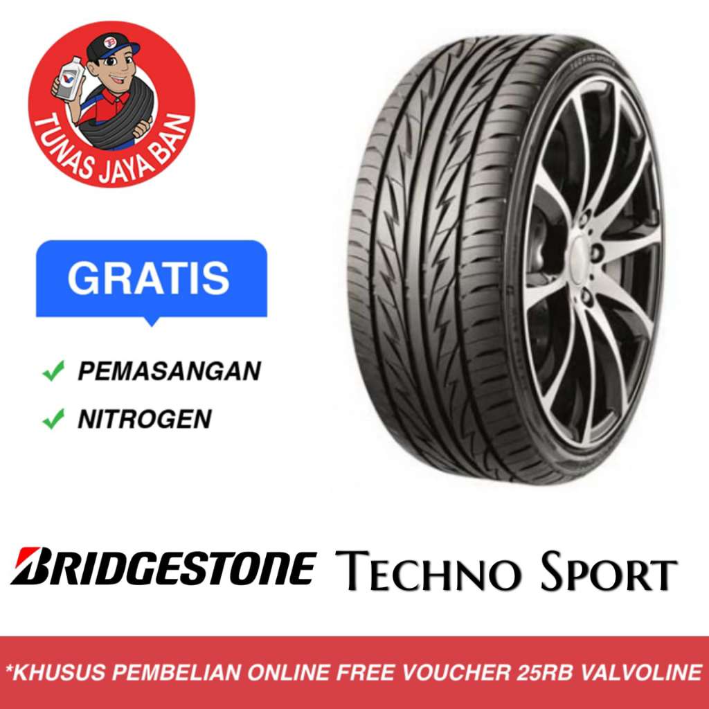 Ban Bridgestone Techno Sport 225/45 R17 Toko Surabaya 225 45 17