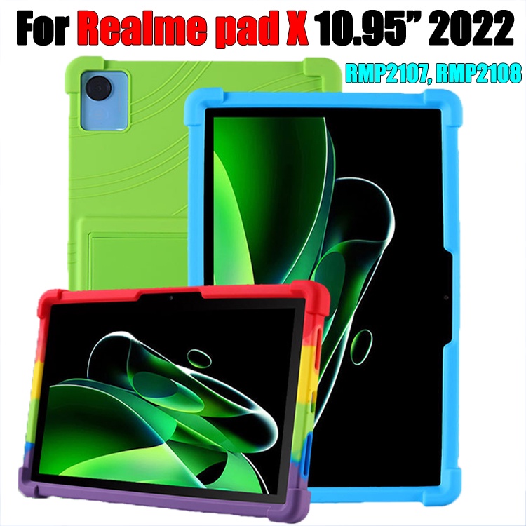 Soft Case Silikon Tebal Shockproof Untuk Realme Pad X 10.95 &quot;(2022) RMP2107 RMP2108 Tablet