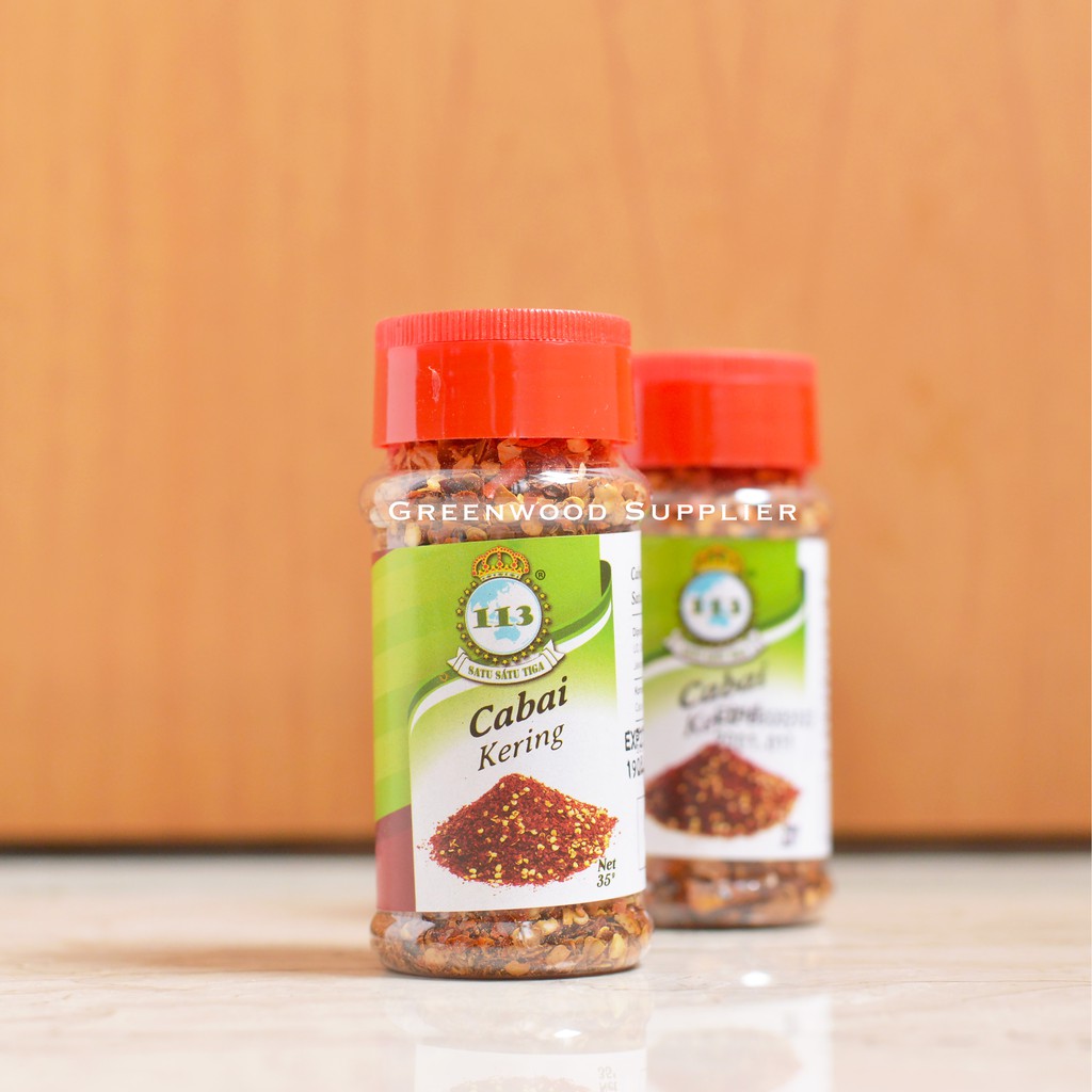 

Cabai Kering / Chilli Flake - 35 Gram (Brand Djelita 113)