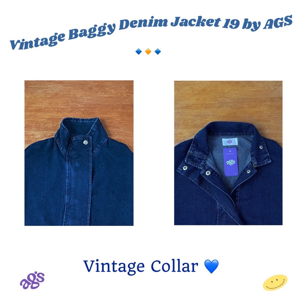 Vintage Baggy Denim Jacket 19 by AGS