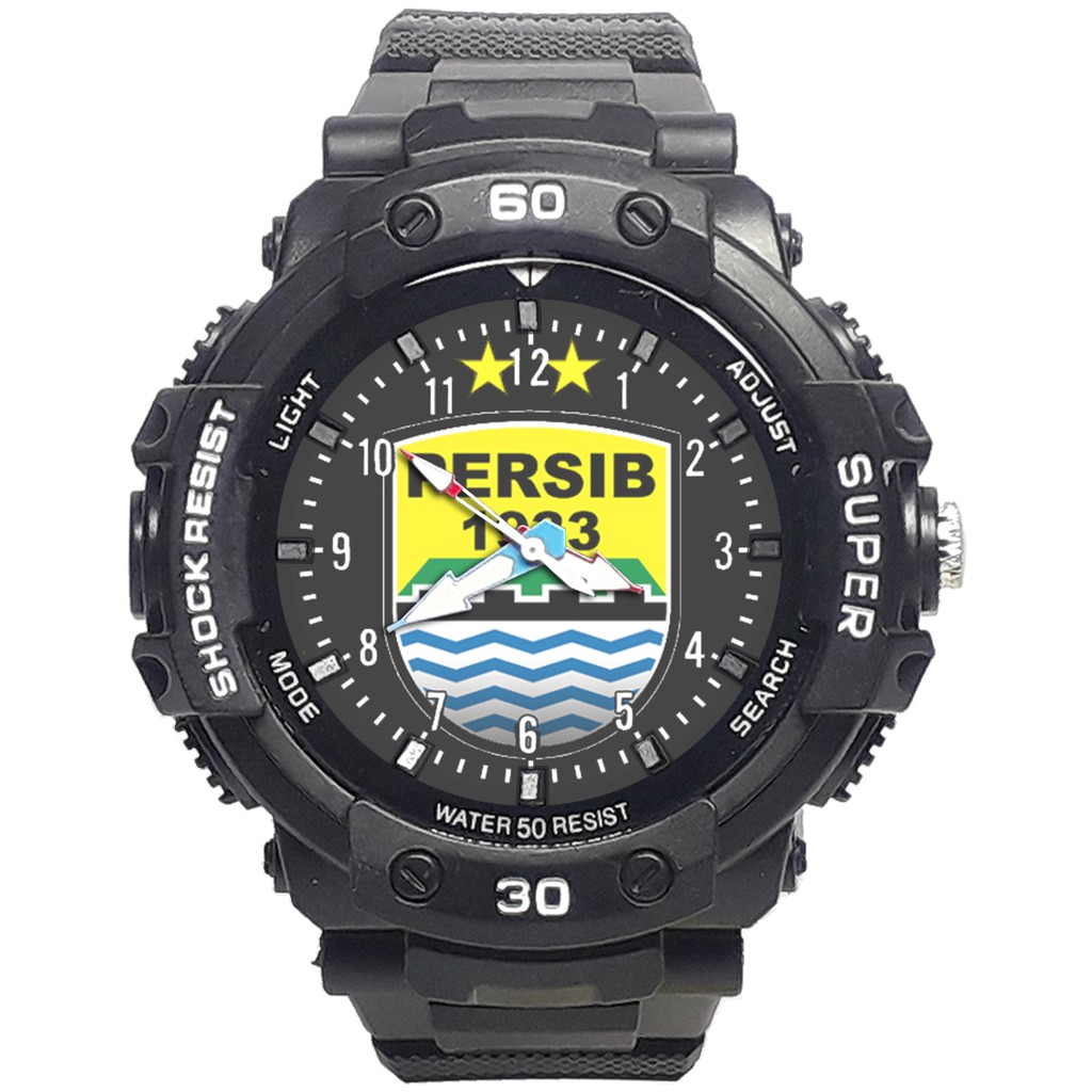 Jam Tangan  PERSIB MOTIF 2 Bagus