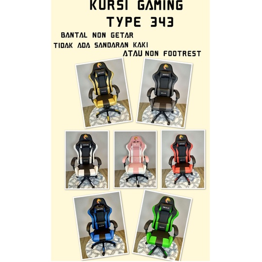 Kursi Gaming Bangku Gaming Gaming Chair Kursi Kerja Kursi Kantor Terlaris-1