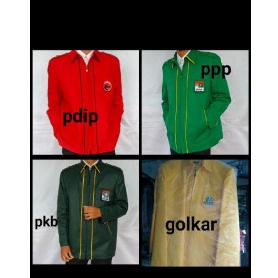 Jas Blazer partai Pop Pdip golkar pks pdip pkp